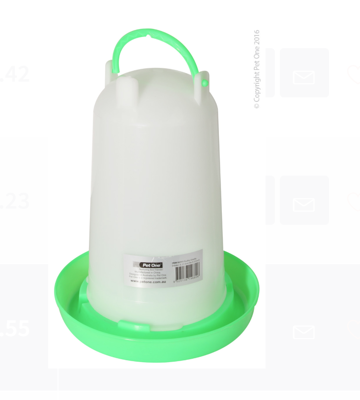 Pet One Poultry Gravity Drinker 3L