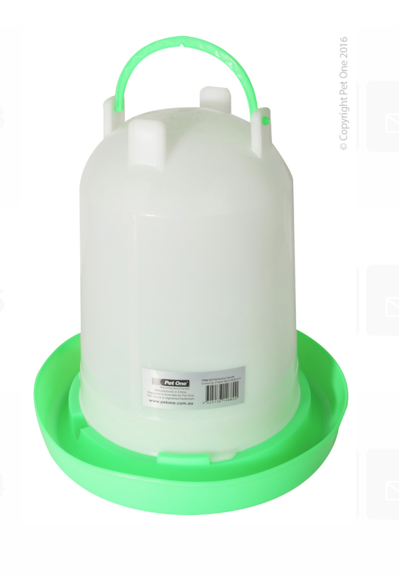 Pet One Poultry Gravity Drinker 6L