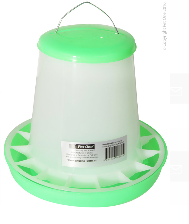 Pet One Poultry Gravity Feeder 2kg