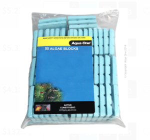 Aqua One Algae Block 20g Bulk 50/bag