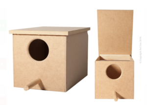 Avi One Wooden Finch Nest Box