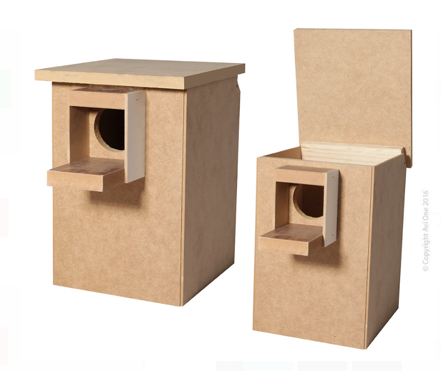 Avi One Wooden Lovebird Nest Box
