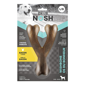 Zeus Nosh Strong Wish Bone Bacon Flavour Lrg 18.5cm