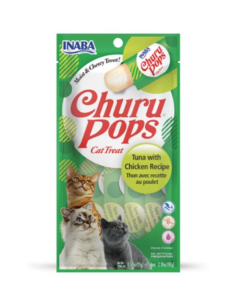 Inaba Cat Churu Pops Tuna & Chicken (15g x4)