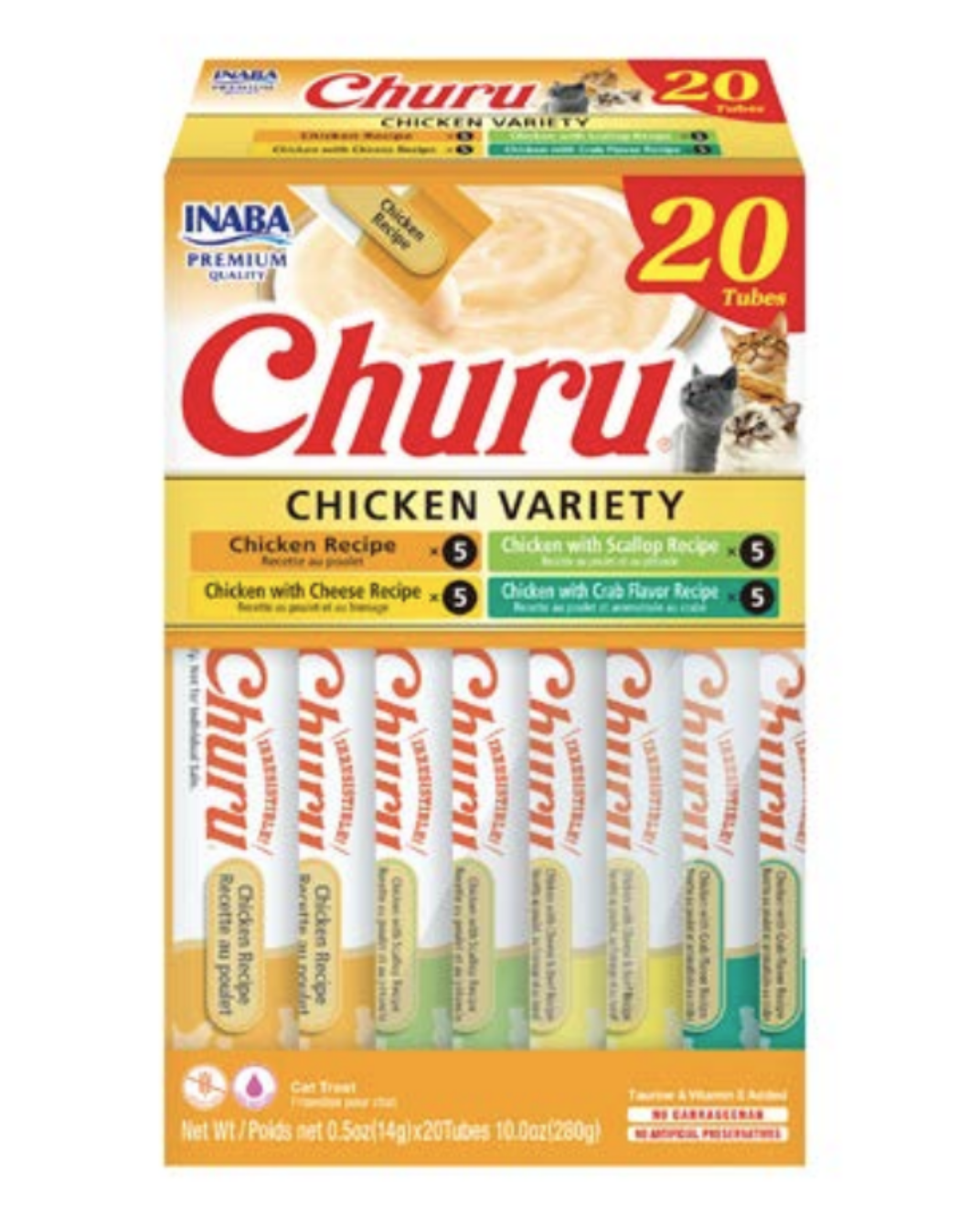 Inaba Churu Chicken Variety Box (20 x 14g)
