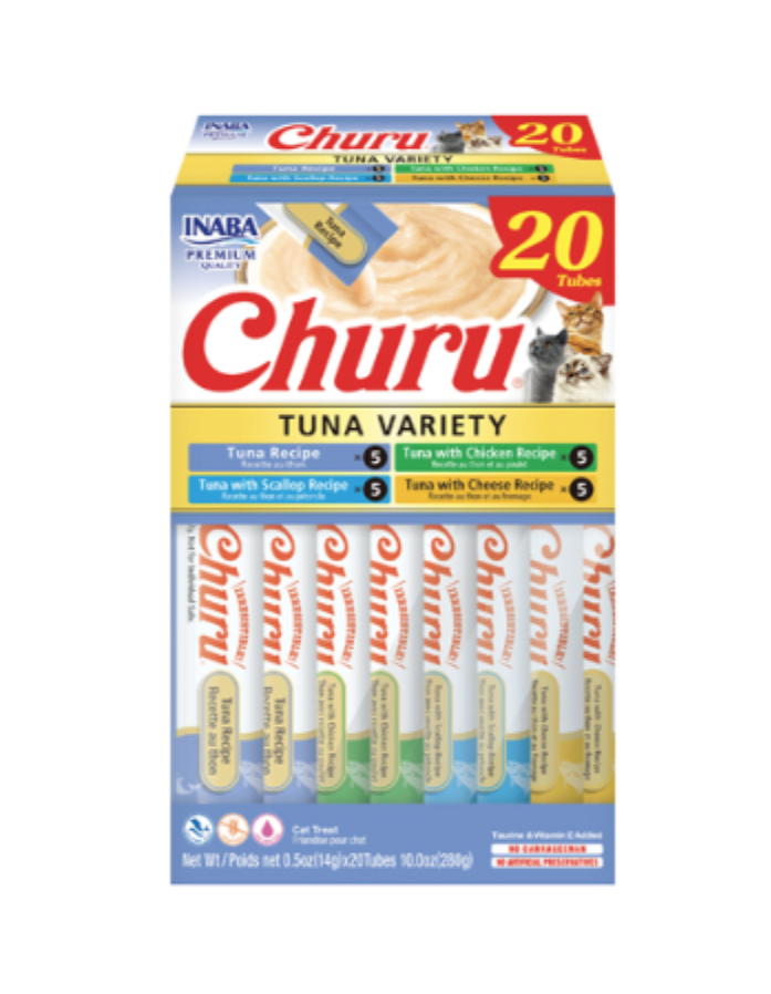Inaba Churu Tuna Variety Box (20 x 14g)