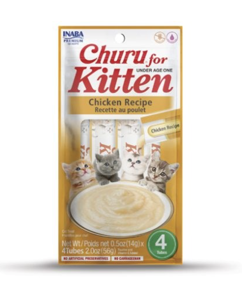 Inaba Kitten Churu Chicken (14g x4)