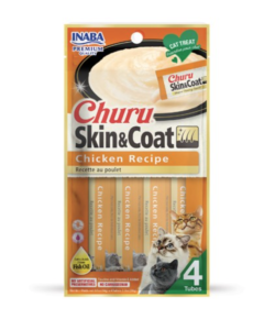 Inaba Cat Churu Skin & Coat Chicken Recipe (14g x4)