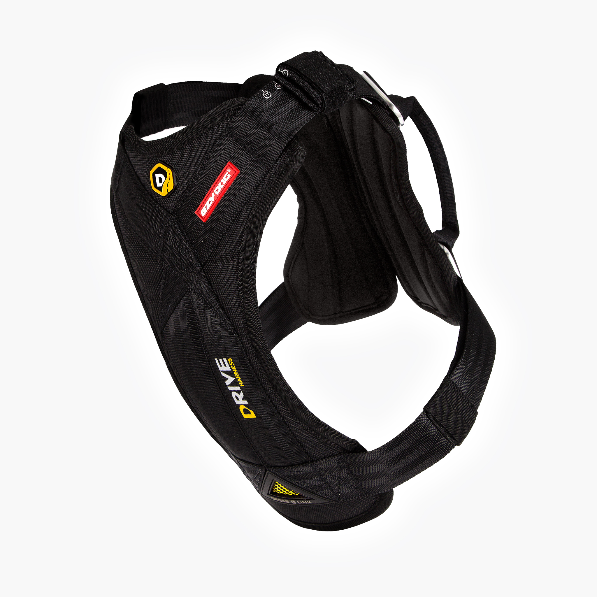 EzyDog Drive Harness S Black