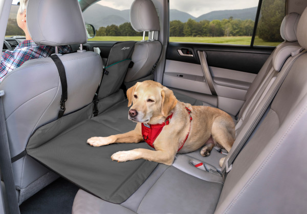 Kurgo Rover Backseat Bridge Reversible Black / Charcoal