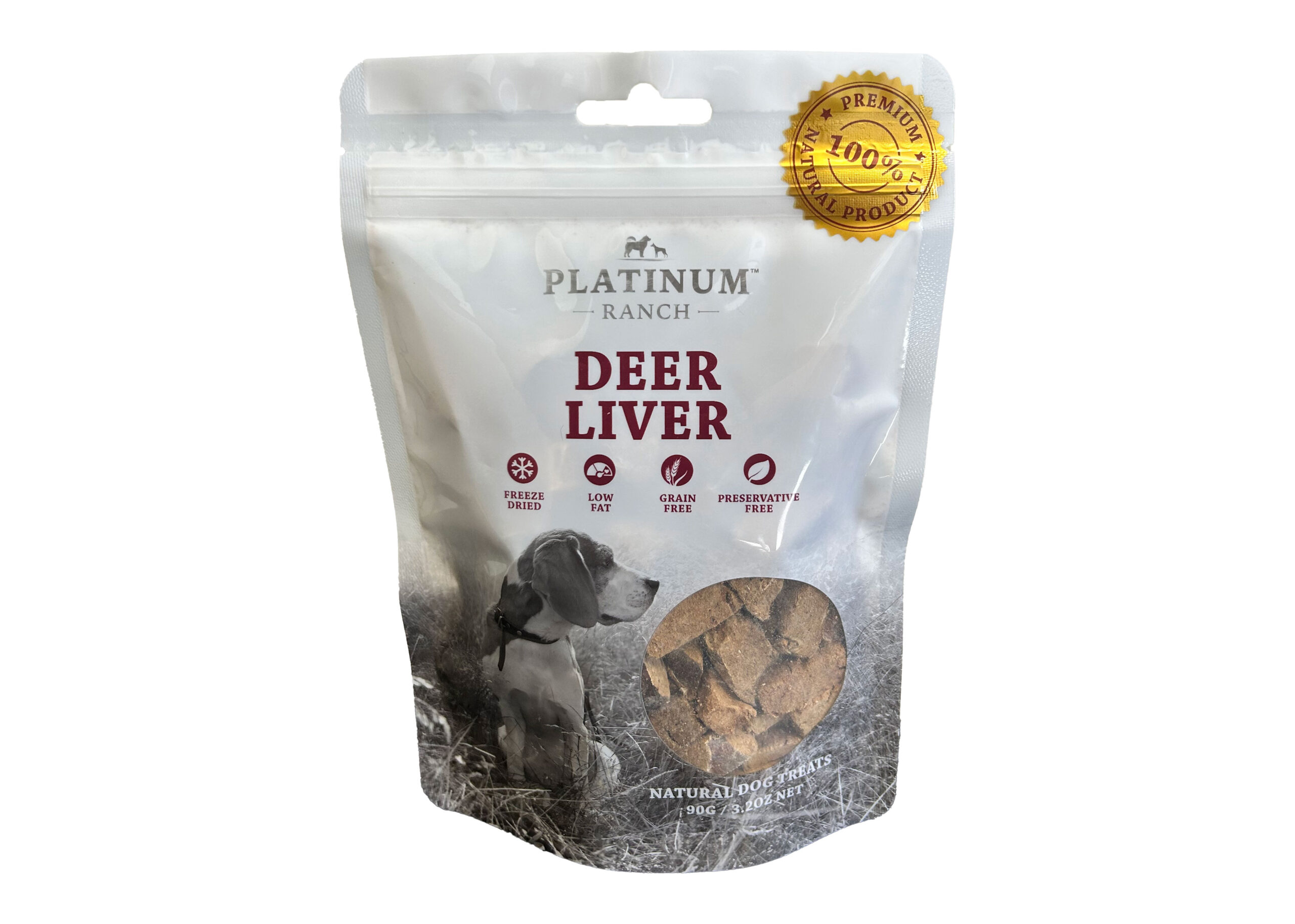 Platinum Ranch Deer Liver 90g