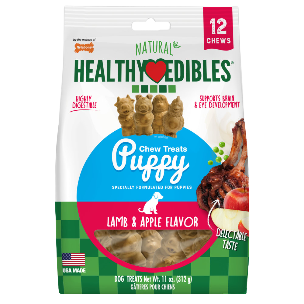 Nylabone Healthy Edibles Puppy Pals 12pk – Small