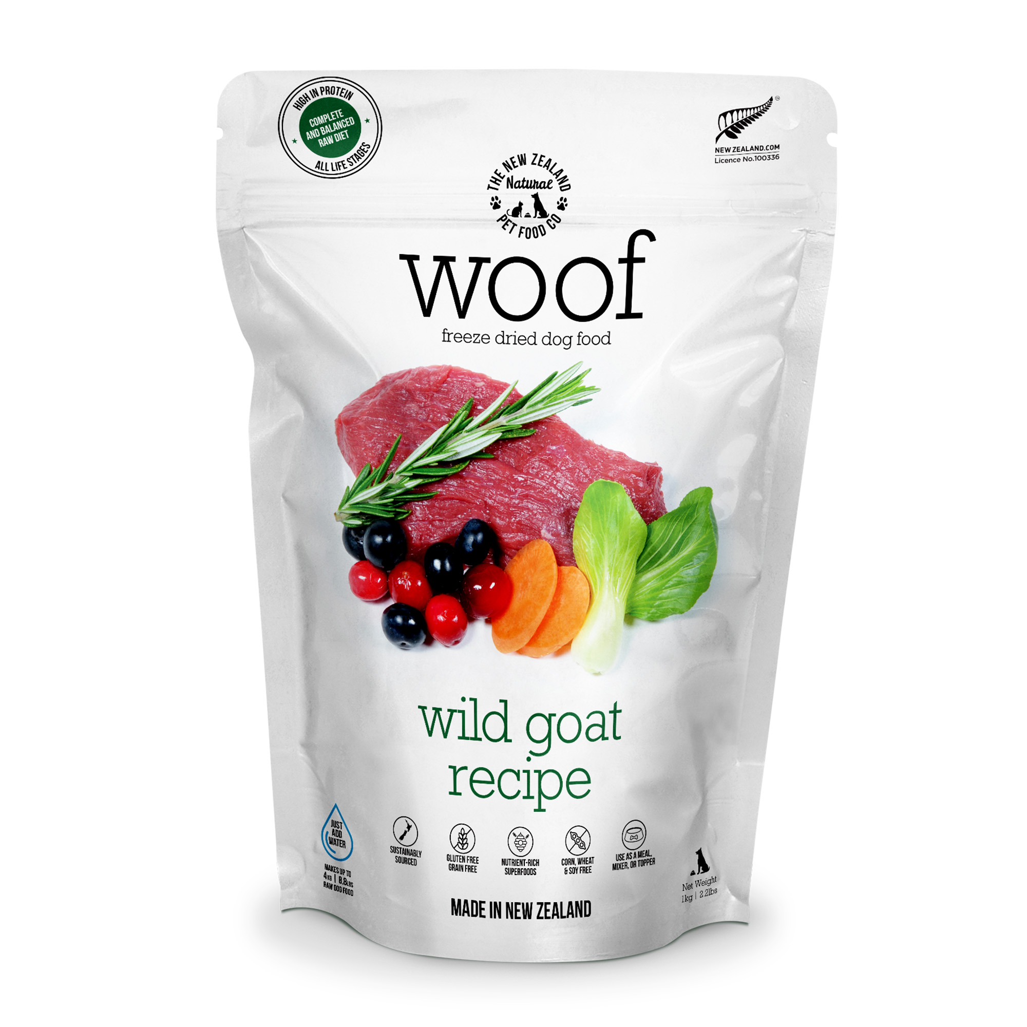 Woof Wild Goat 1kg