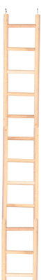 Percell Wooden Bird Ladder – 12 Rung 60cm
