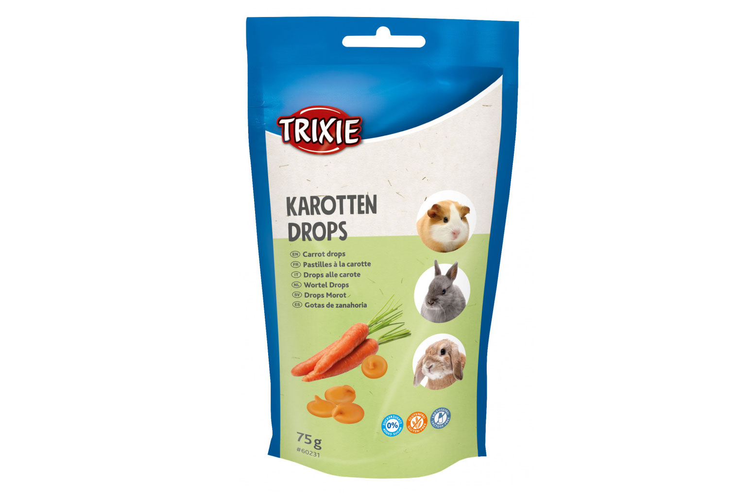 Trixie Vitamin Drops Carrot 75g