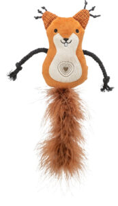Trixie Catnip Squirrel w/Fluffy Tail 24cm