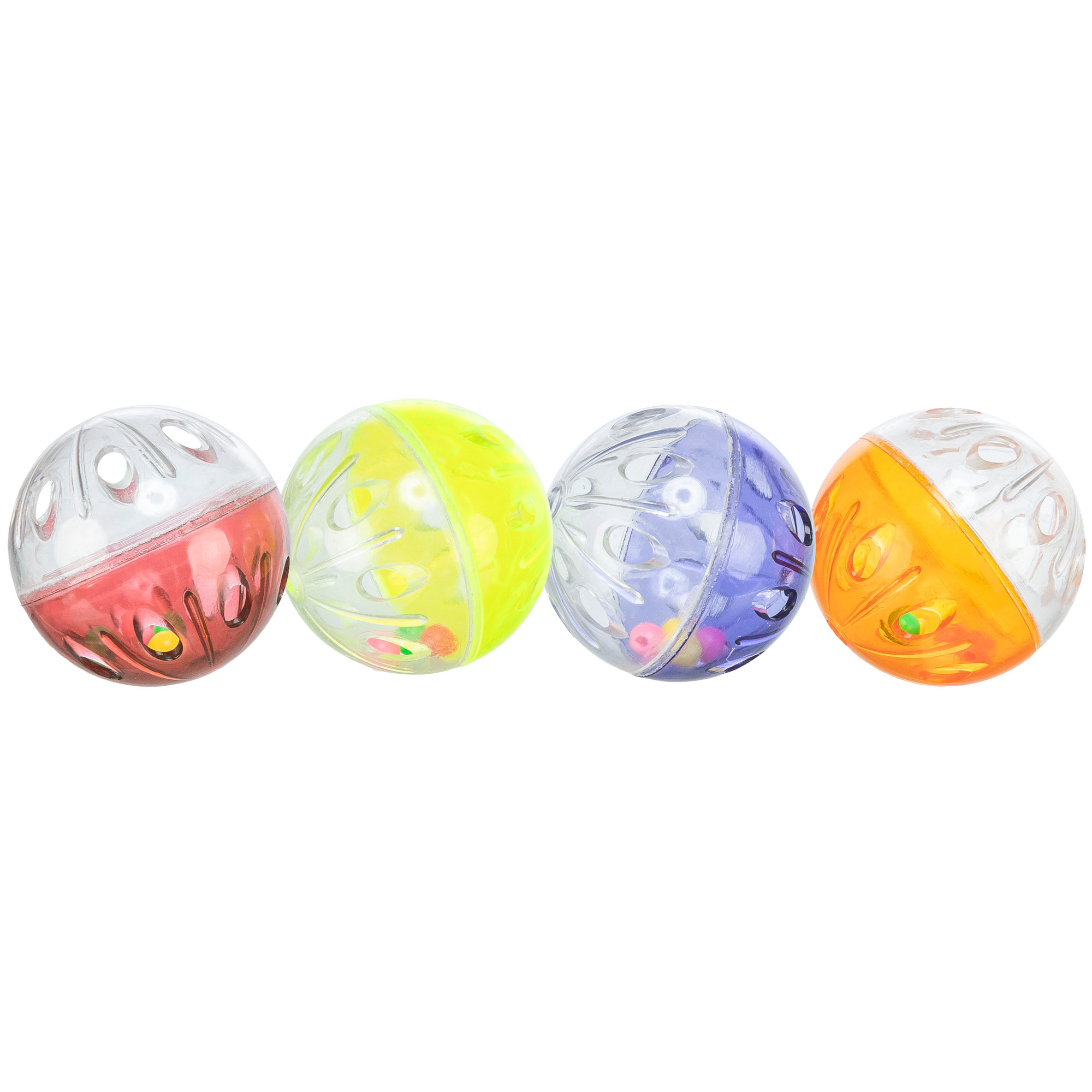 Trixie Rattling Balls 4.5cm – 4pk