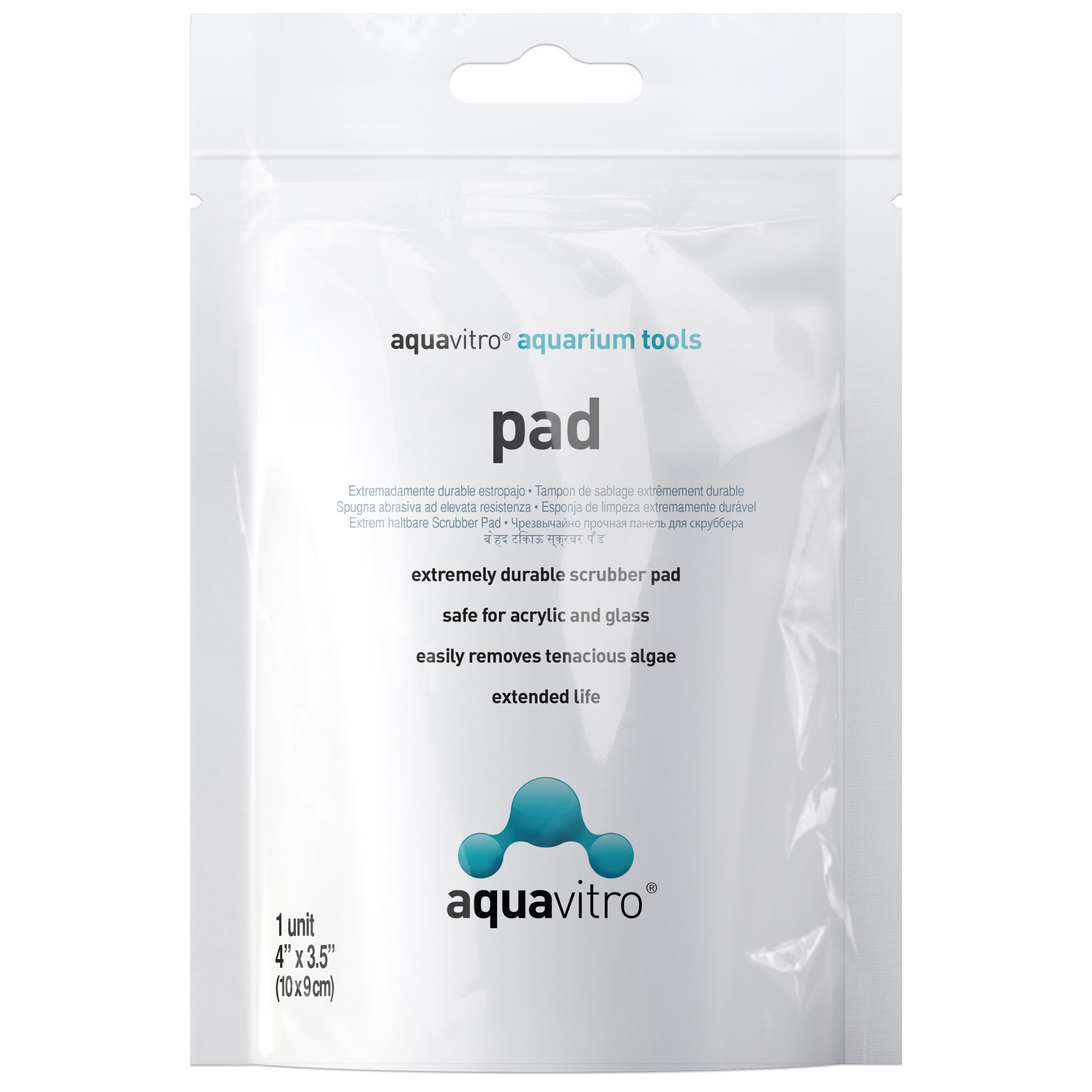 Aquavitro Scrubber Pad 10x9cm