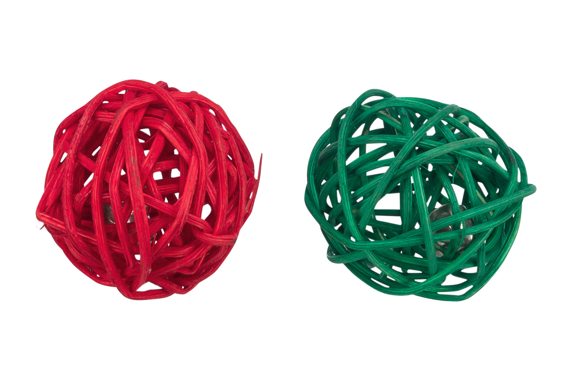 Trixie Xmas Ball with Bell 4cm – 2pk