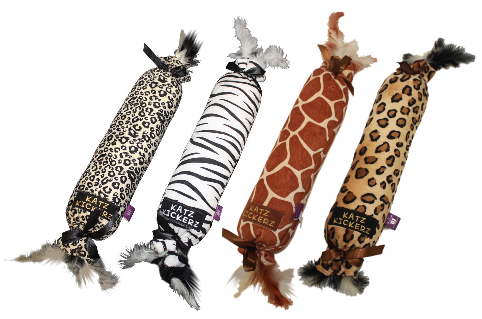 Multipet Katz Kicker Safari Cat Toy 42cm