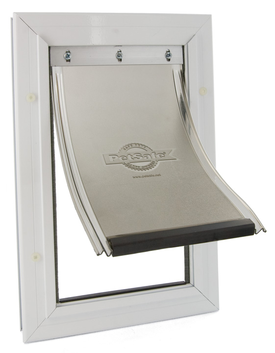Petsafe Aluminium Pet Door White – XL