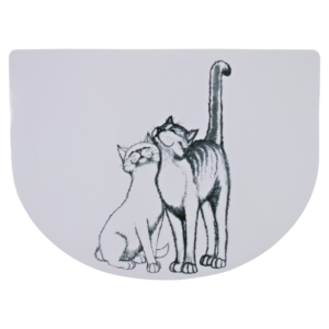 Trixie Placemat Pussycats White 40x30cm