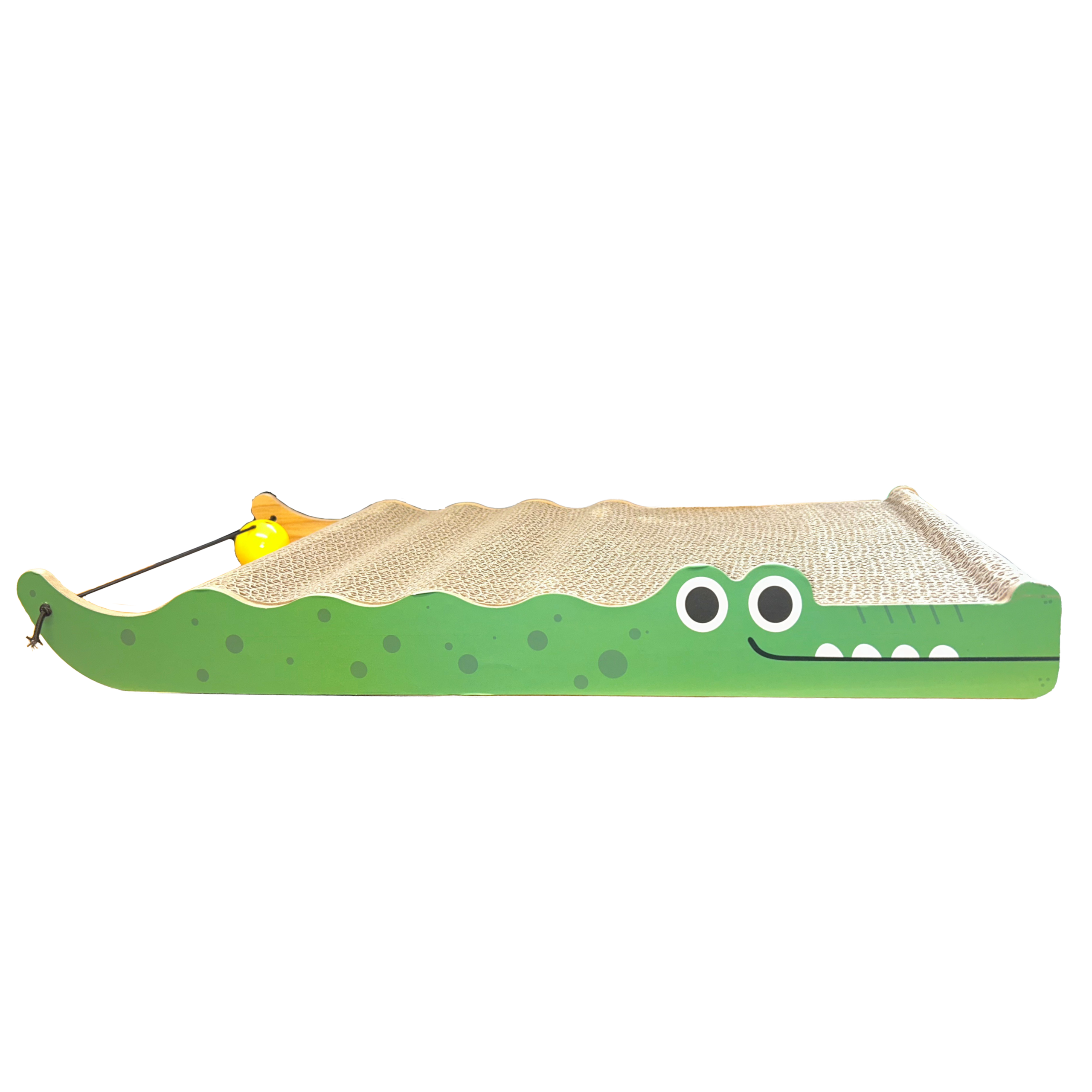 Waggin Tails Cardboard Scratcher Crocodile 47x25cm