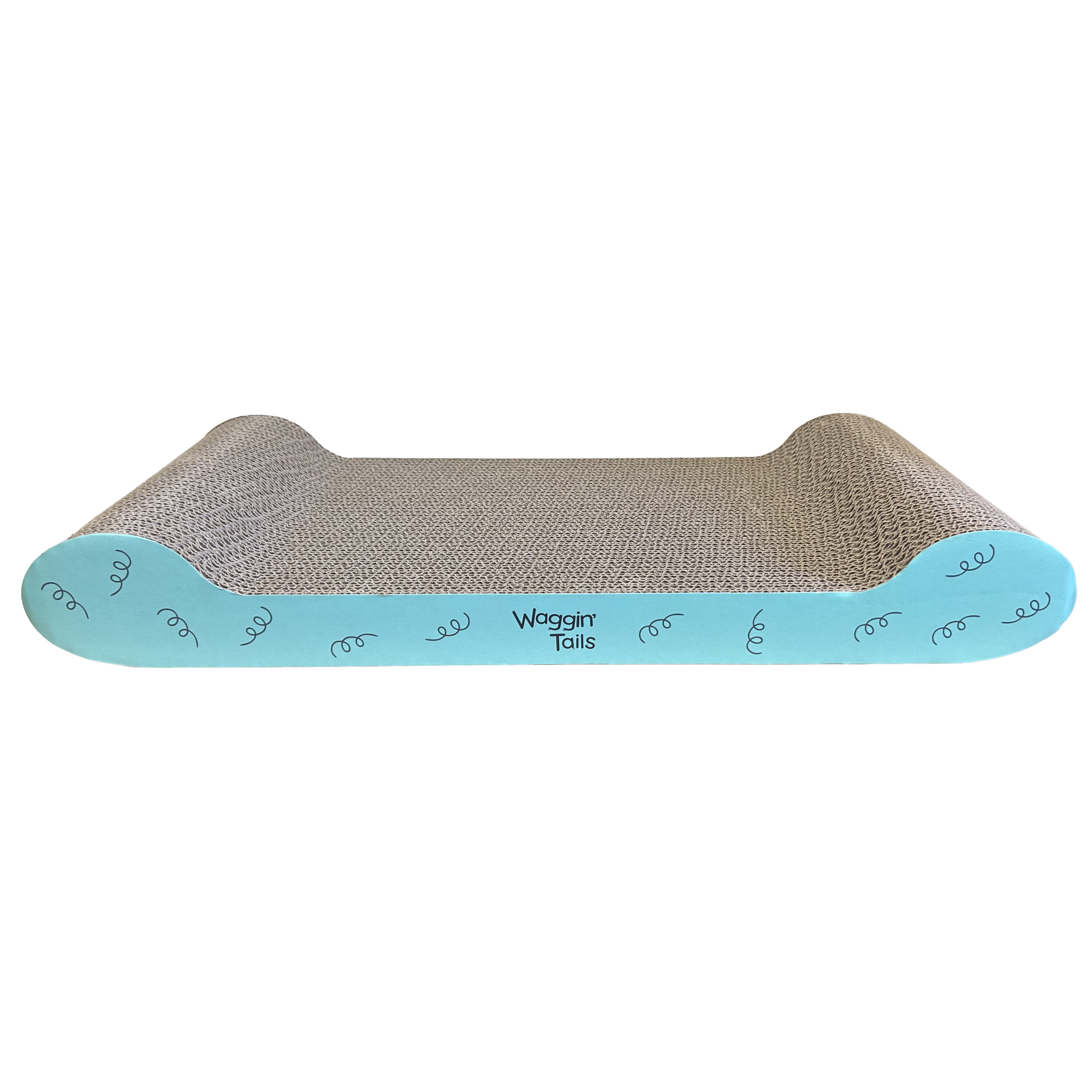 Waggin Tails Cardboard Scratcher Lounger 50x23cm