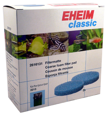 Eheim Classic 250 Filter Pad Blue 2pk