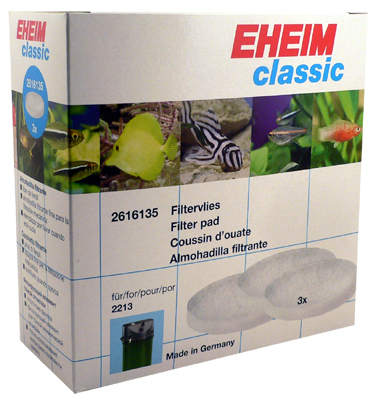 Eheim Classic 250 Filter Pad White 3pk