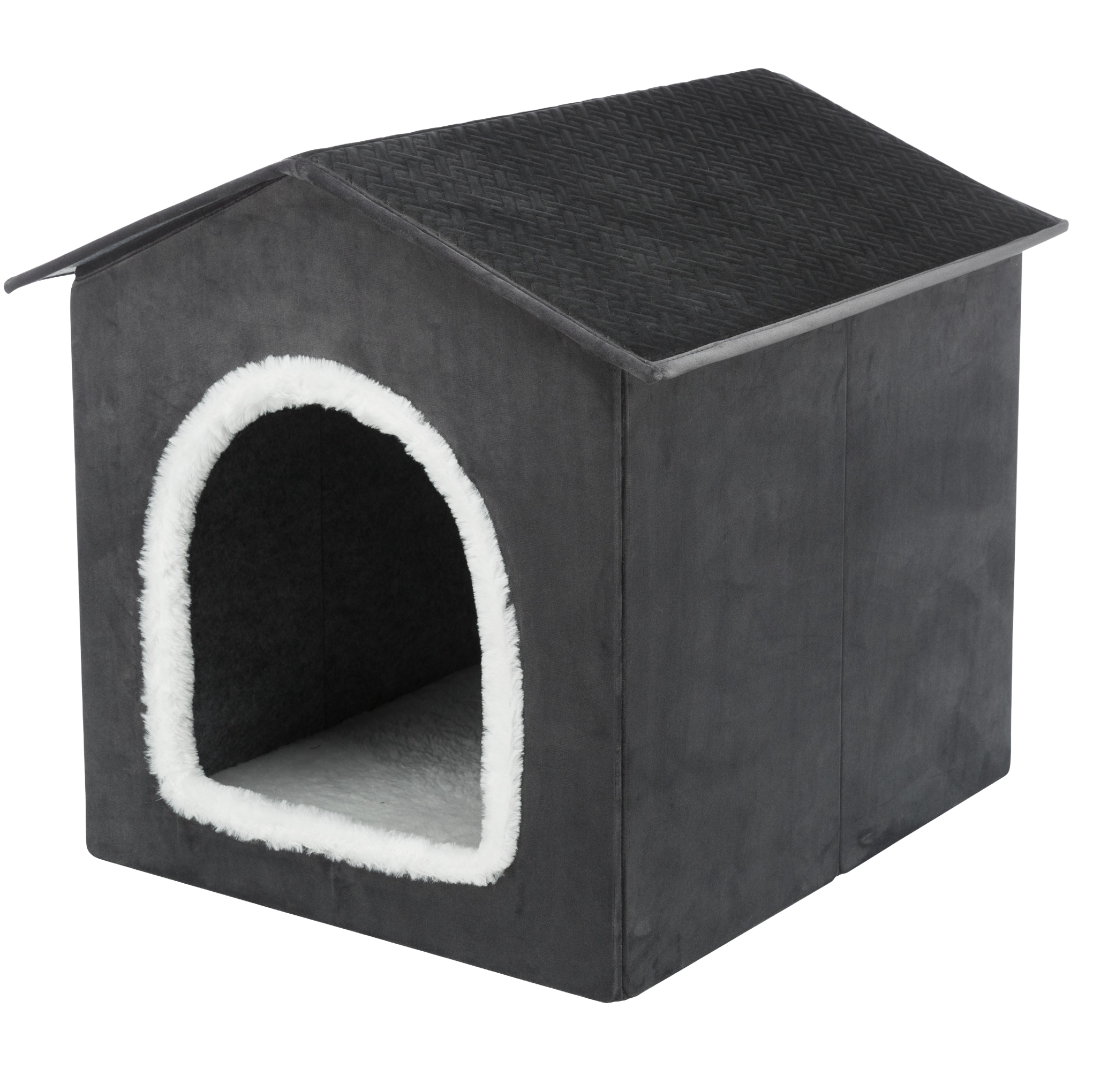Trixie Livia House Dark Grey/White 50x50x54cm