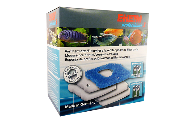 Eheim 2071/3/4/5 Filter Pads 4 White/1 Blue