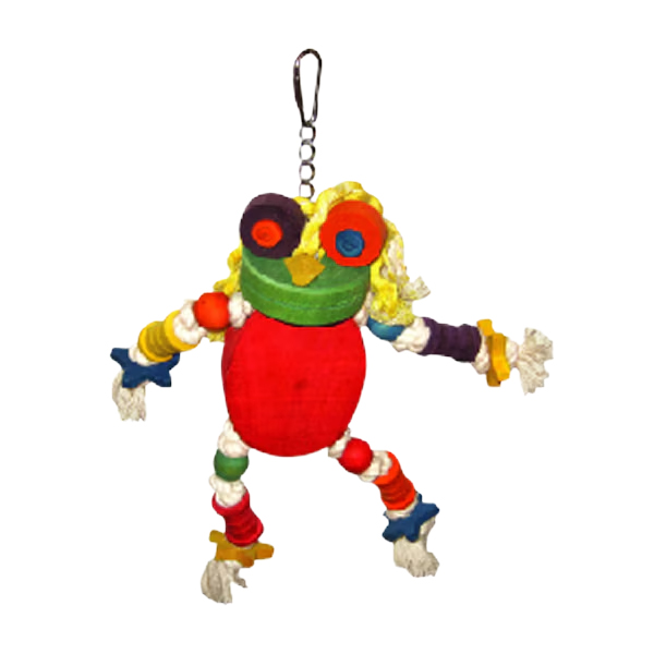 A&E The Silly Wooden Frog 30cm