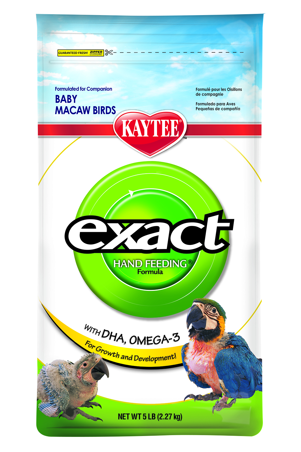 Kaytee Exact HandFeeding Baby Macaw 2.27kg
