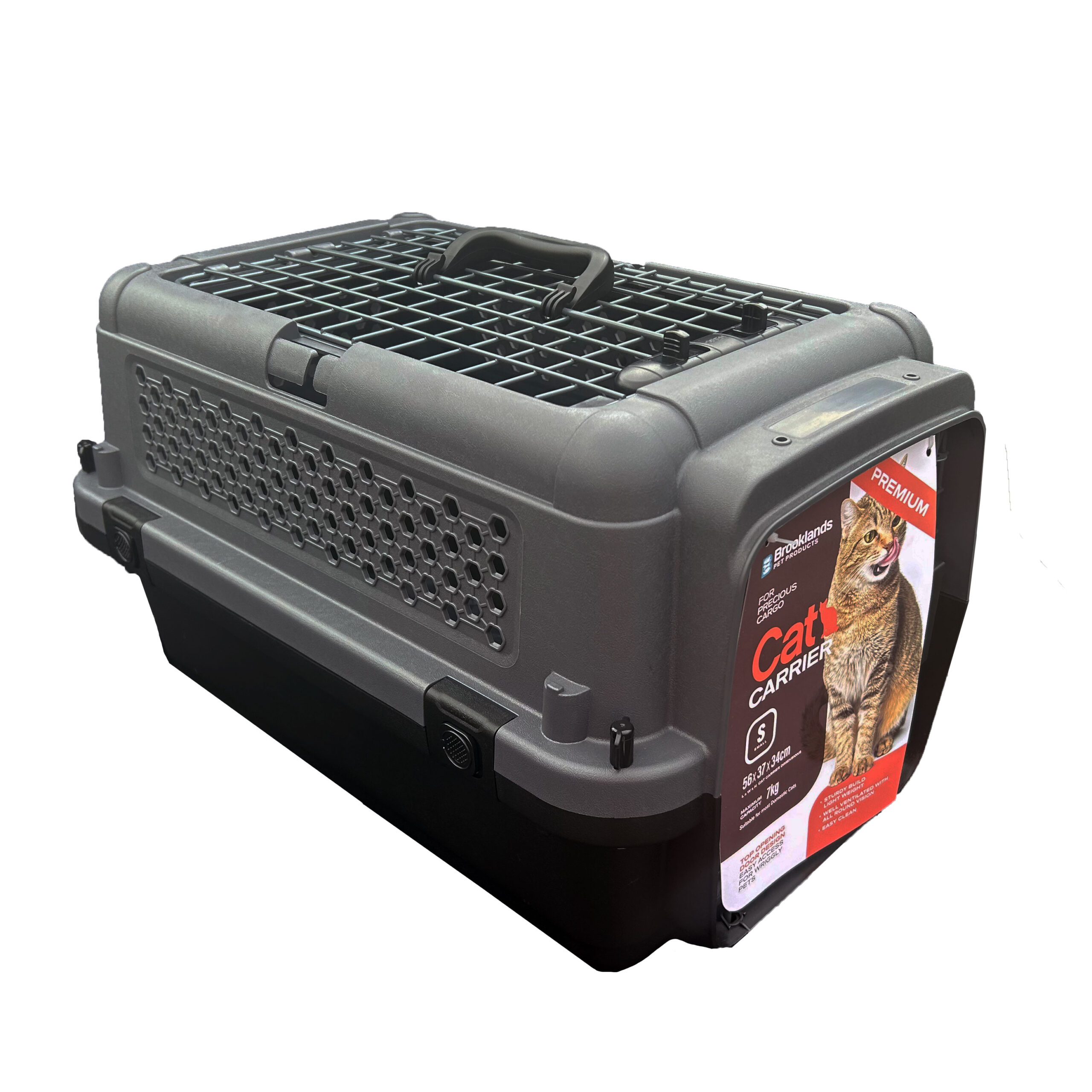 Brooklands Cat Carrier Honeycomb Top Opening Small