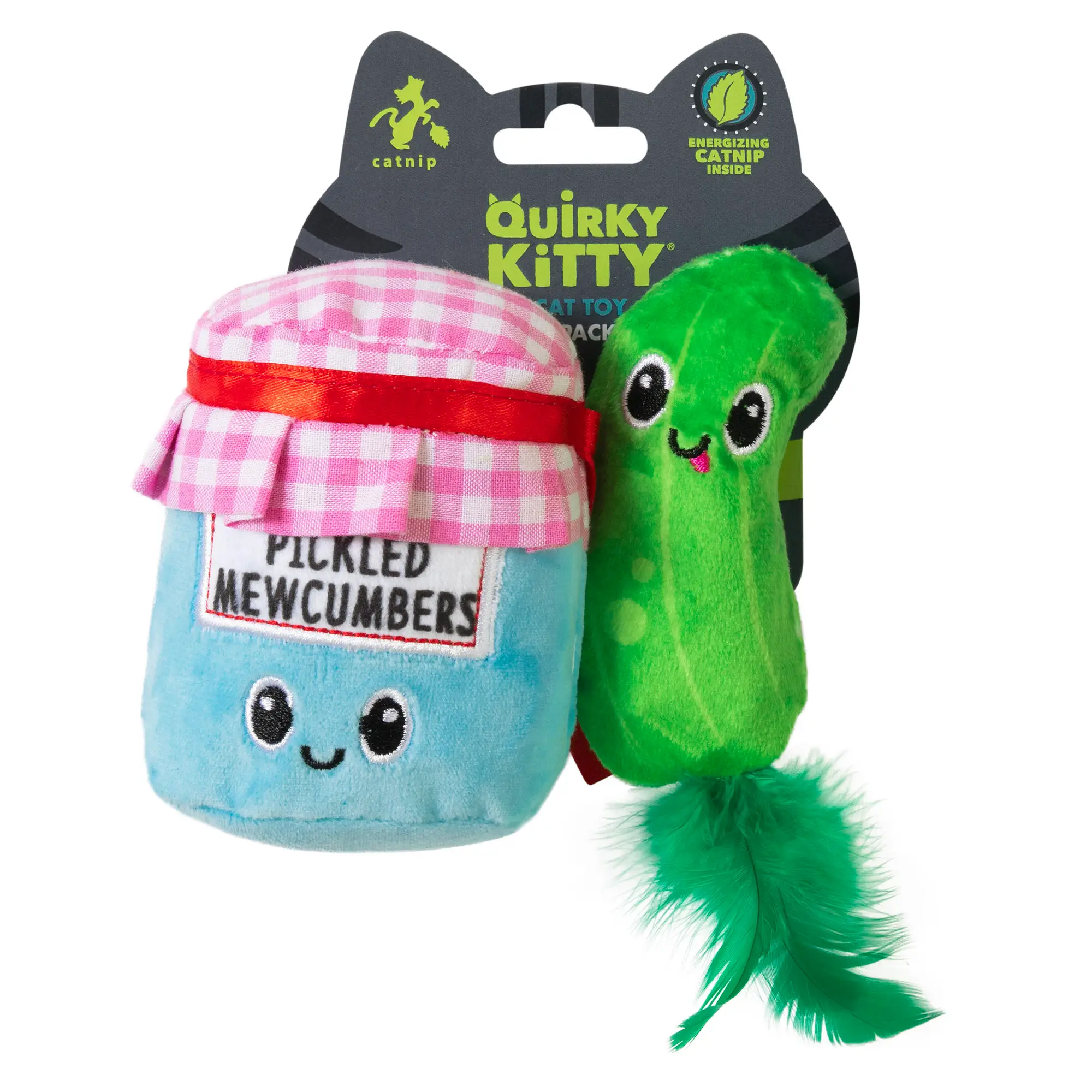 Quirky Kitty Pickled Mewcumbers