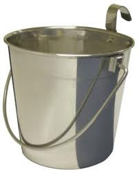 Brooklands Bucket Flat Sided with Handle 950mL
