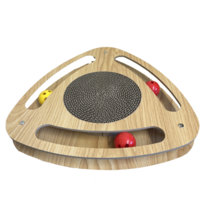 Waggin Tails Triangle Scratcher w/Ball Track 35cm