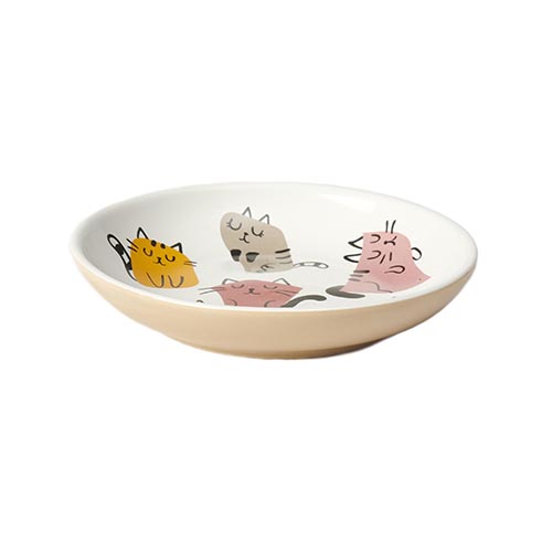 Petrageous Snobby Cats Saucer 13cm