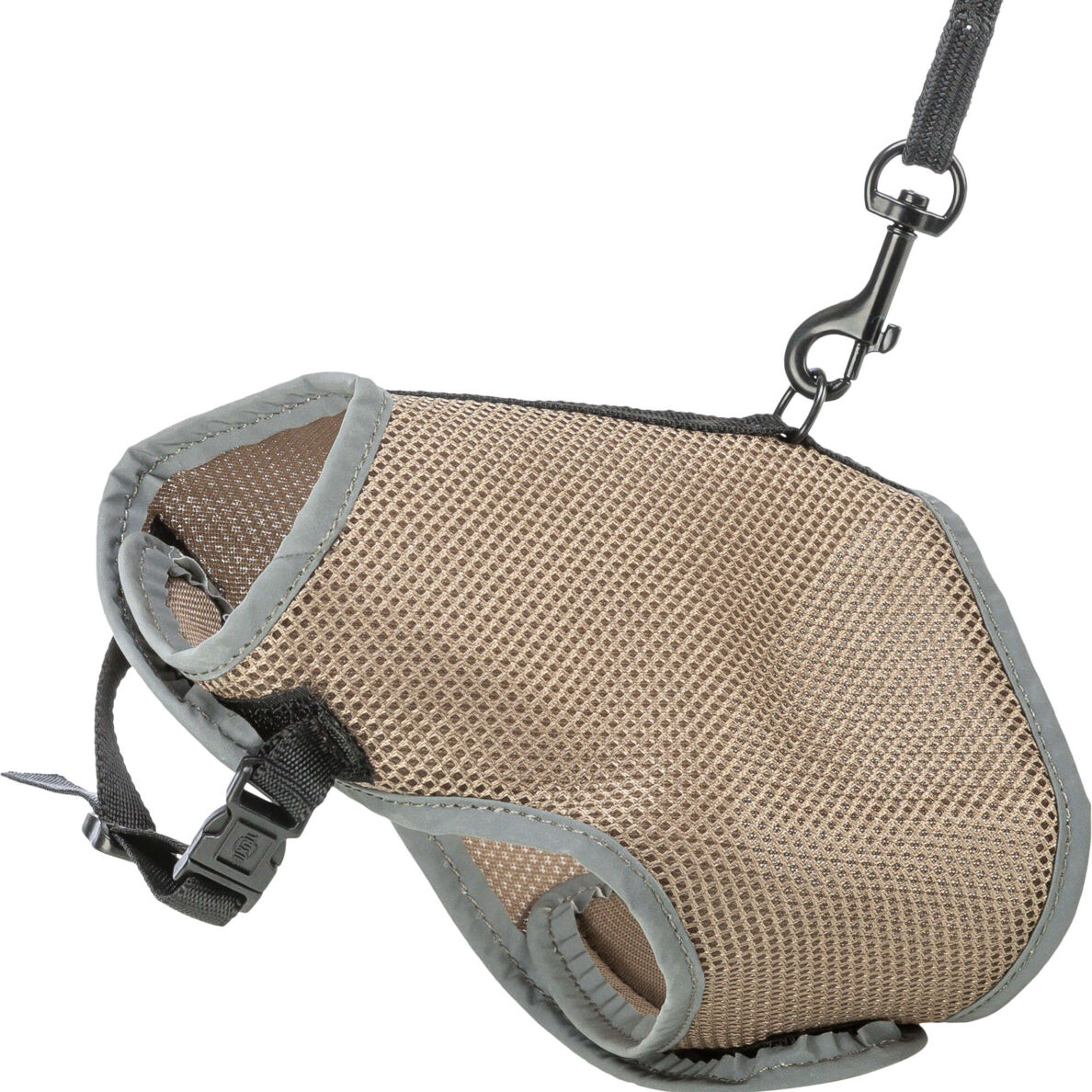 Trixie Soft Cat Harness & Lead Adjustable – Taupe