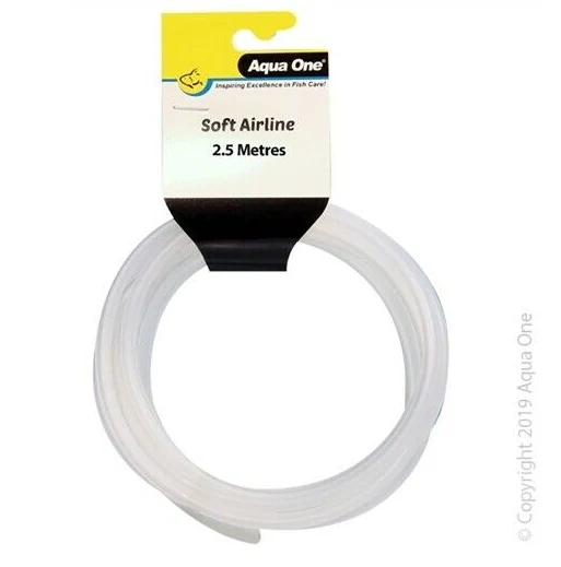 Aqua One Air Line Soft Tubing 2.5M