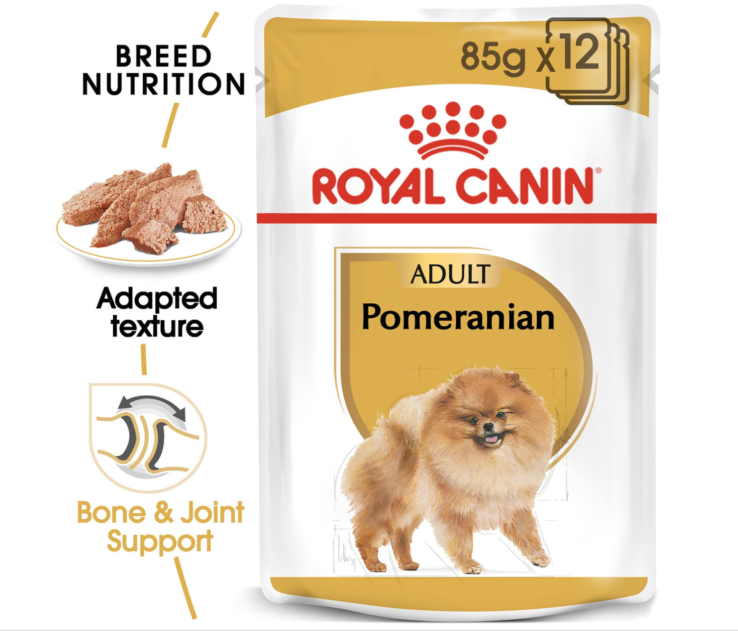 Royal Canin Pomeranian Adult Wet Dog Food 85g