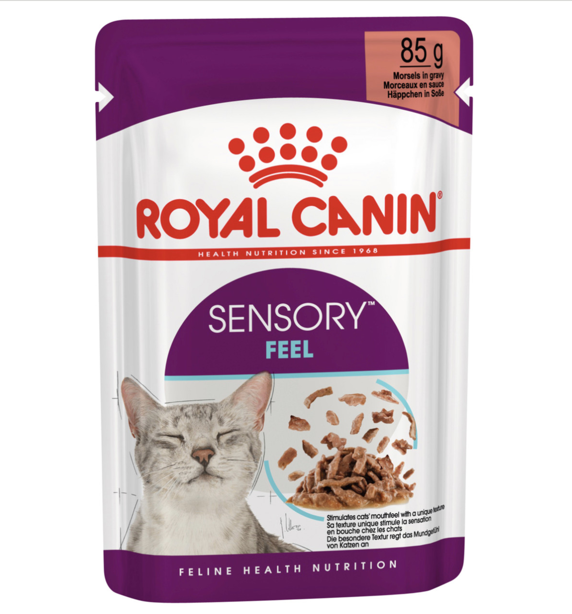 Royal Canin Sensory Feel in Gravy Wet Cat Food 85g