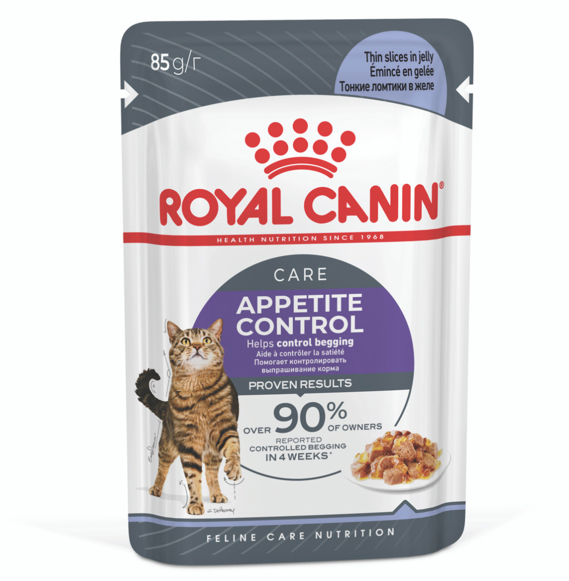 Royal Canin Appetite Control Jelly Adult Wet Cat Food 85g
