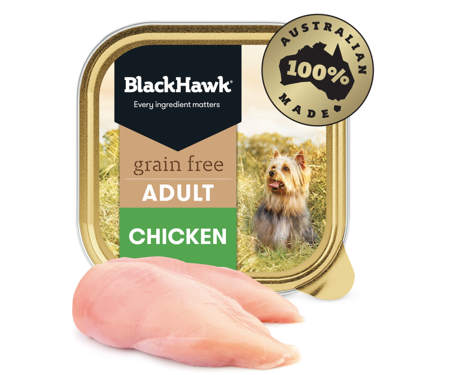 Black Hawk Grain Free Adult Chicken Tinned Wet Dog Food