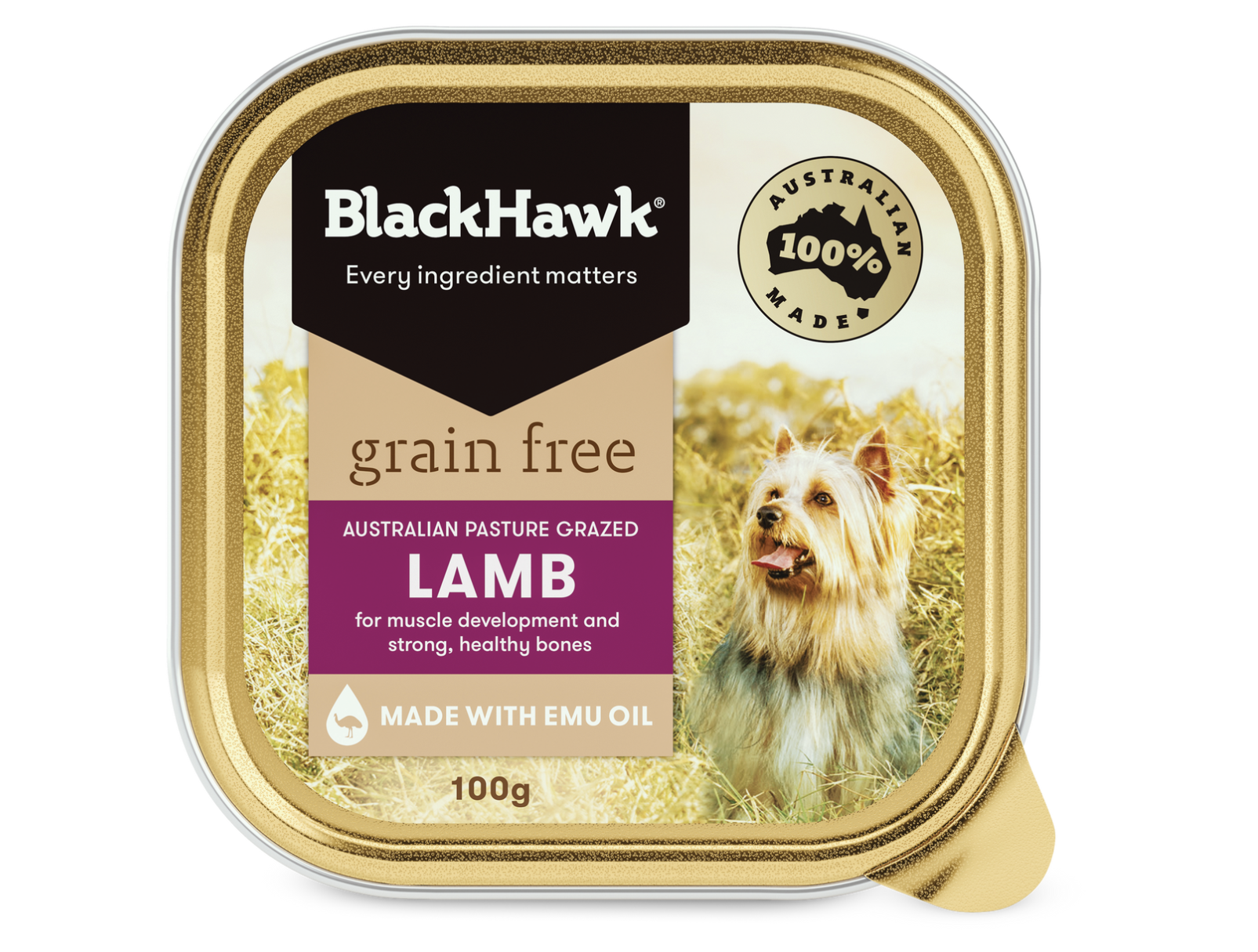 Black Hawk Grain Free Adult Lamb Tinned Wet Dog Food