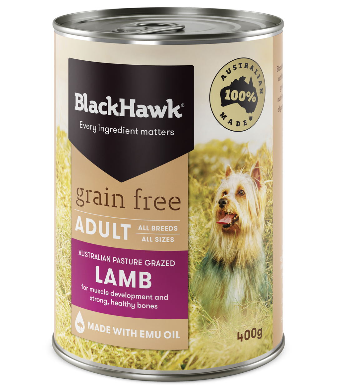 Black Hawk Grain Free Adult Lamb Canned Wet Dog Food