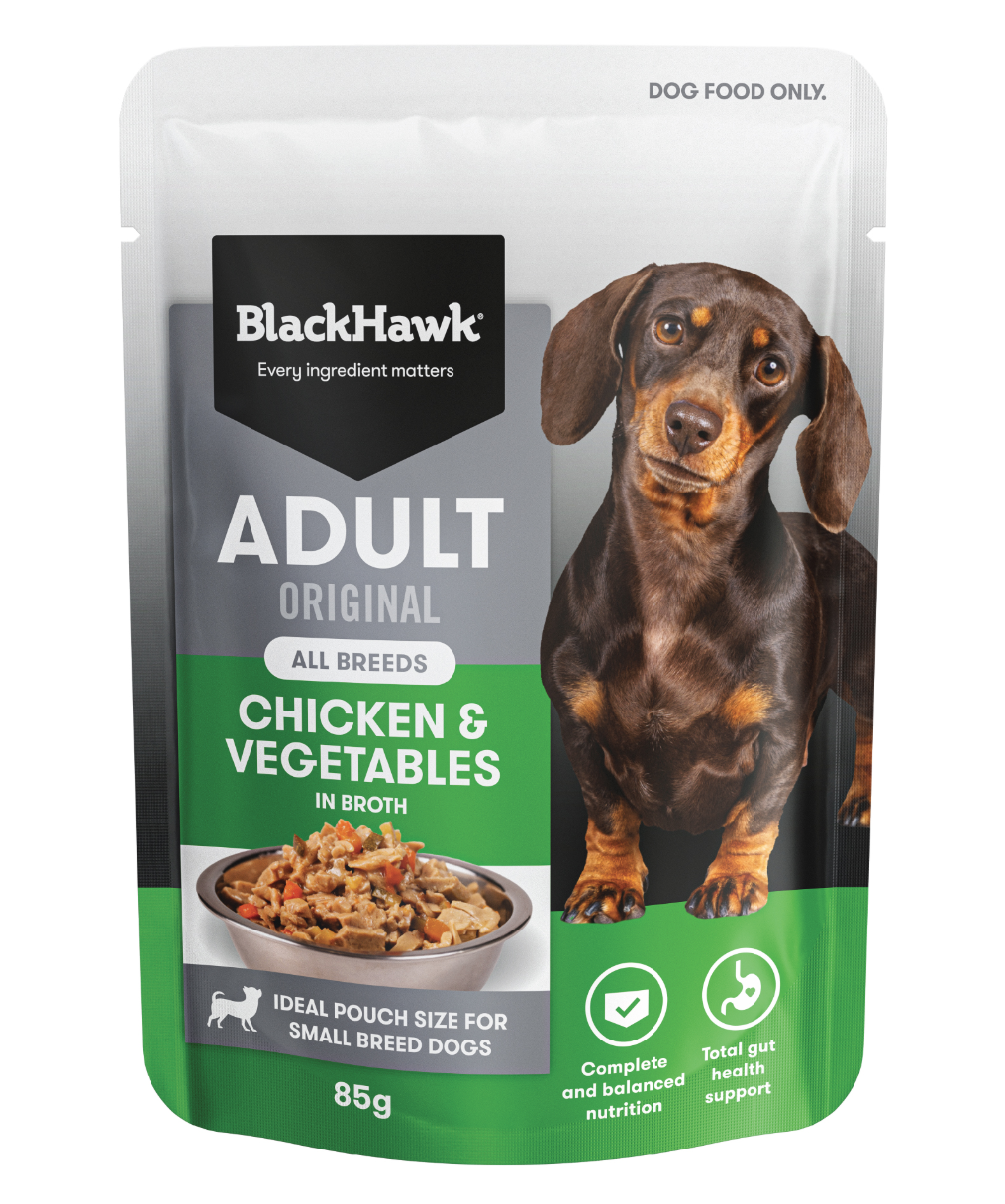 Black Hawk Original Adult Chicken & Vegetables Wet Dog Food