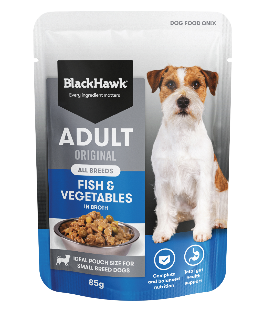 Black Hawk Original Adult Fish & Vegetables Wet Dog Food