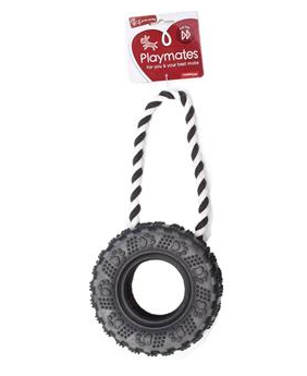 Yours Droolly Rubber Rope Tyre 6 inch